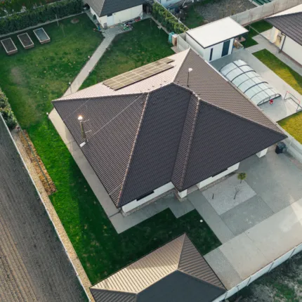Novostavba - Gabčíkovo, betónová škridla TERRAN Danubia - Strechy Okoč