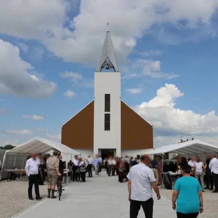 Reformovaný kostol Gabčíkovo - Strechy Okoč